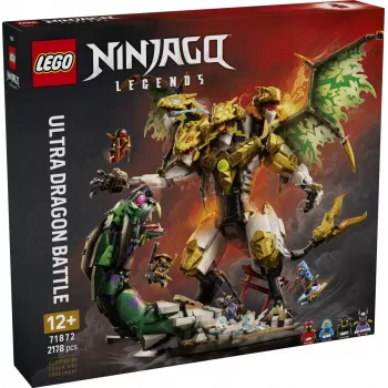LEGO NINJAGO 71872 Ultra Cīņa ar pūķi (2178 gab.)