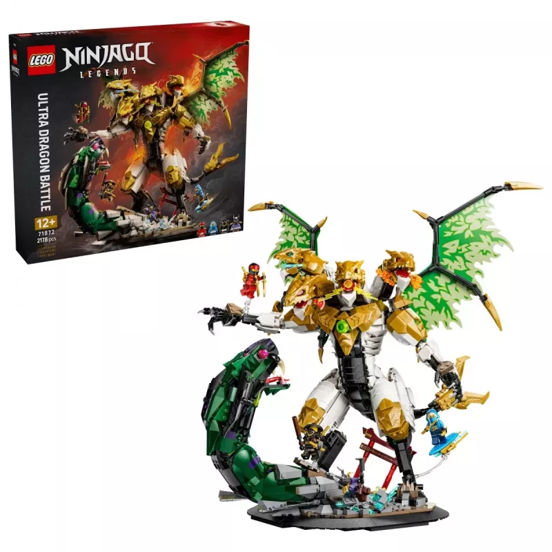 LEGO NINJAGO 71872 Ultra Cīņa ar pūķi (2178 gab.)