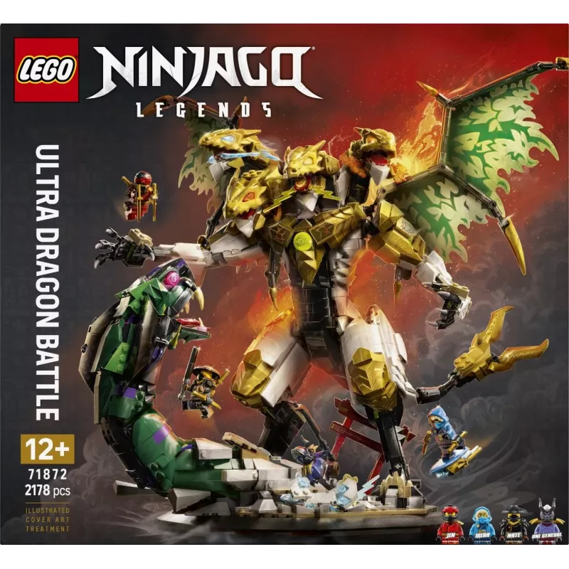 LEGO NINJAGO 71872 Ultra Cīņa ar pūķi (2178 gab.)