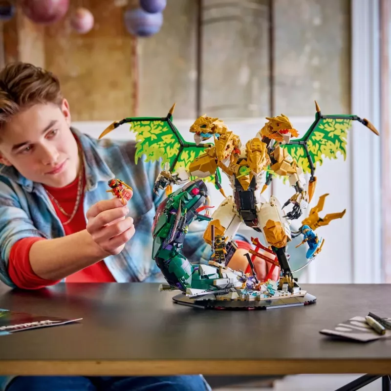 LEGO NINJAGO 71872 Ultra Cīņa ar pūķi (2178 gab.)
