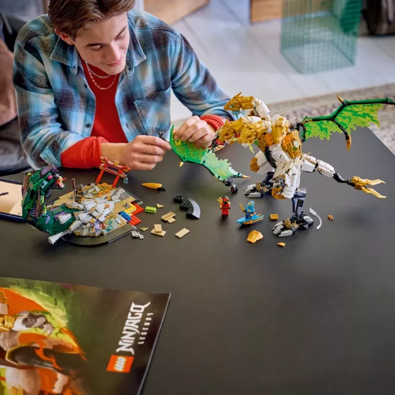 LEGO NINJAGO 71872 Ultra Cīņa ar pūķi (2178 gab.)