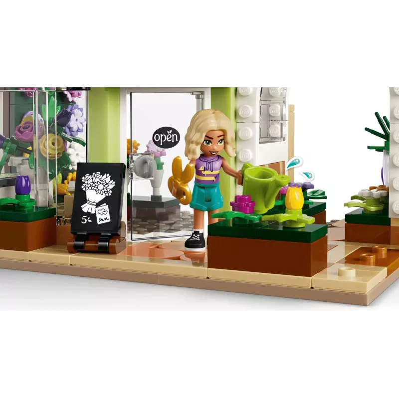 LEGO Friends 42693 Radošā ziedu veikaliņa (377 gab.)