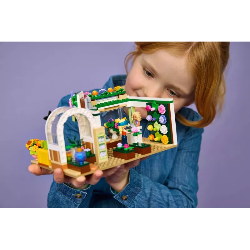 LEGO Friends 42693 Radošā ziedu veikaliņa (377 gab.)
