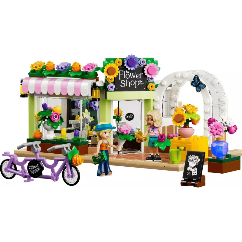 LEGO Friends 42693 Radošā ziedu veikaliņa (377 gab.)