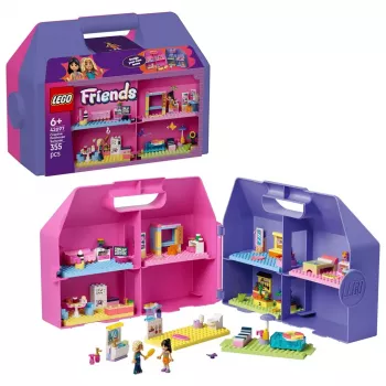 LEGO Friends 42697 Radošā leļļu māja čemodānā (355 gab.)