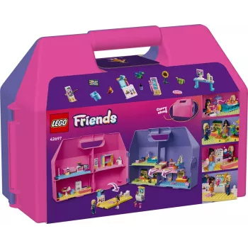 LEGO Friends 42697 Radošā leļļu māja čemodānā (355 gab.)