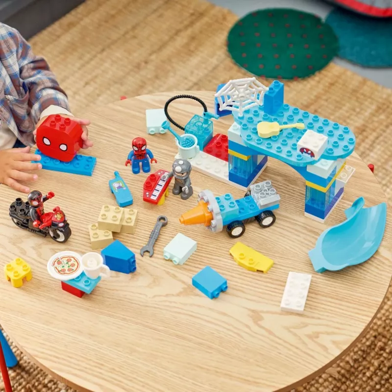 LEGO DUPLO Marvel 10464 Komandas Spideja tīklu mītne (65 gab.)