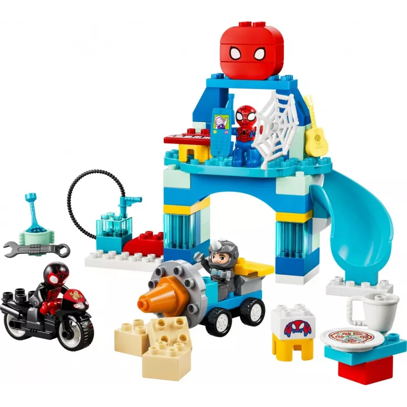LEGO DUPLO Marvel 10464 Komandas Spideja tīklu mītne (65 gab.)