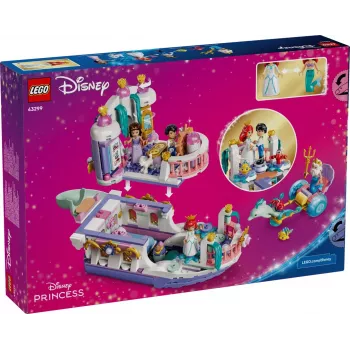 LEGO Disney 43299 Arieles karaliskā kāzu laiva (519 gab.)