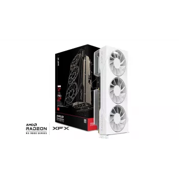 XFX Swift Radeon RX 9070 GRE White Triple Fan AMD 12 GB GDDR6 Graphics Card