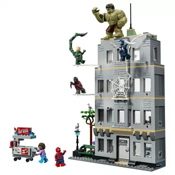 LEGO Marvel 76350 Spider-Man pret Hulka Episkā sadursme (534 gab.)