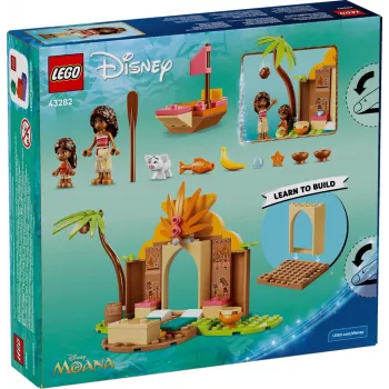 LEGO Disney Moana 43282 Ciemata māja un laiva