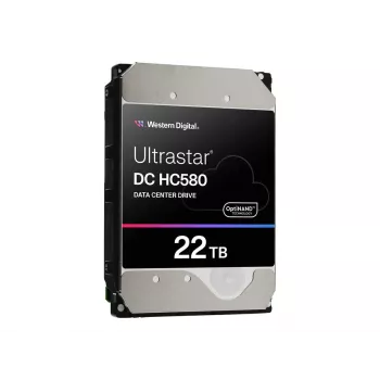 Western Digital Ultrastar DC HC580 WUH722422ALE6L1 22 TB SATA III cietais disks ar paššifrēšanu