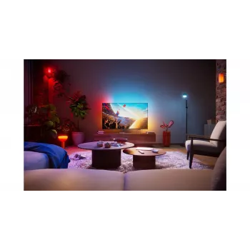 Philips 50PUS8001/12 50 collu (126 cm) 4K Ultra HD Ambilight LED Smart TV, 3840 x 2160, Titan OS, 3-sided Ambilight, HDR10+, Dolby Atmos & DTS:X