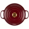 Le Creuset Signature Round Roaster 26cm 5.3L Emaljēts Čuguns Rhône 21177269494441