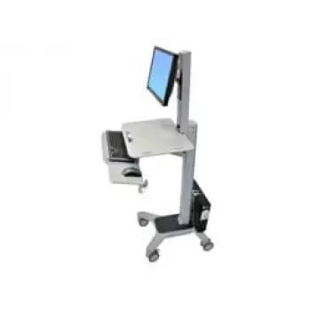 Ergotron WorkFit C-Mod Single LD Sit-Stand Workstation Cart 24-198-055 līdz 27 collām