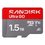 SanDisk Ultra GO microSDXC 1.5TB UHS-I 190MB/s SDSQUGN-1T50-GN6MN | Class 10 U1 V10 A1 + SD Adapter
