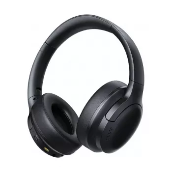 Baseus Bass BH1 Lite bezvadu Bluetooth austiņas ar ENC mikrofonu, 40 h darbība, USB-C, melnas A0203C00