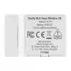 Shelly BLU Door/Window ZB Zigbee Bluetooth durvju/logu sensors balts
