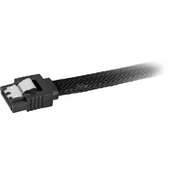 Sharkoon SATA III kabelis 60 cm melns pinums