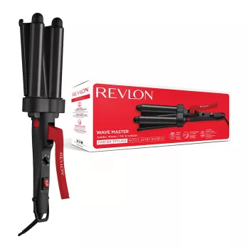 Revlon RVIR3056UKE Hot Air Brush - Black/Red - 2,5m Cord - Hair Styling Set