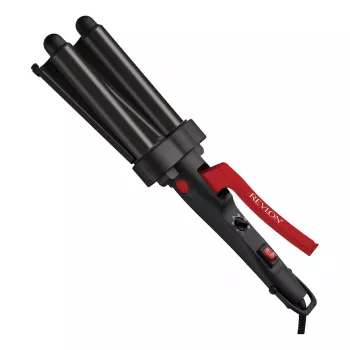 Revlon RVIR3056UKE Hot Air Brush - Black/Red - 2,5m Cord - Hair Styling Set