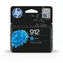 HP 912 Cyan Original Ink Cartridge (4 ml, Standard Yield) for OfficeJet Printers