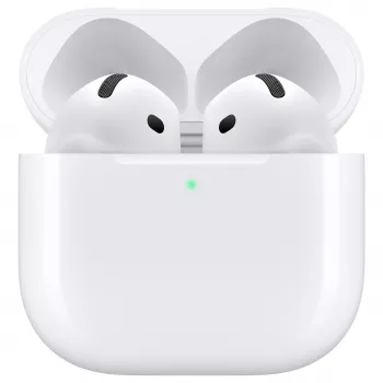 Apple AirPods 4. paaudzes True Wireless austiņas ar MagSafe uzlādes futrāli – baltas (MXP63LL/A)