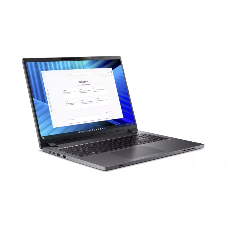 Acer TravelMate P2 TMP216-71-G3-TCO 16 inch WUXGA IPS Laptop Intel Core Ultra 5 125H 16GB RAM 512GB SSD Windows 11 Pro Fingerprint Reader Smart Card Reader 3Y On-Site NBD
