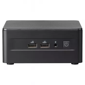 ASUS NUC 13 Pro Tall Kit RNUC13L3HV500000I - Barebone - Mini-PC - Intel Core i5-1350P - Nav RAM - Nav Krātuve - Intel Iris Xe Graphics - Wi-Fi 6E - Bluetooth 5.3 - 2.5GbE - vPro - Melns