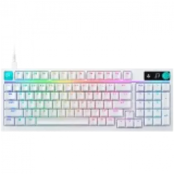 Logitech G316 X 98 vadu spēļu tastatūra - balta - US International - taustes slēdži