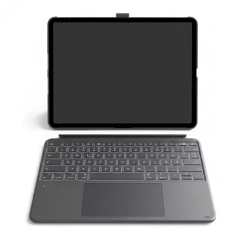 Inateck Keyboard iPad 13 Compatible QWERTZ Gray