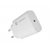 NATEC Ribera sienas lādētājs 1x USB-C 20W Balts