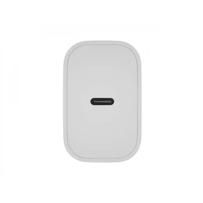 NATEC Ribera sienas lādētājs 1x USB-C 20W Balts