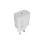 NATEC Ribera sienas lādētājs 1x USB-C 20W Balts
