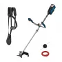 Bosch Professional GFR 18V-25 BH Bezvadu Birstes Motors Zāles Trimeris (Bez Akumulatora, 18V, 250mm Griešanas Diametrs, Zils/Melns)