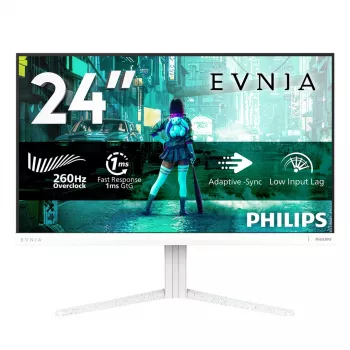 Philips Evnia 3000 24M2N3201P/00 23,8 inch IPS Full HD 180Hz Gaming Monitor White
