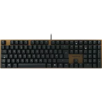 CHERRY KC 200 MX vadu mehāniskā tastatūra USB QWERTY UK Black/Bronze CHERRY MX2A Brown