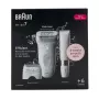 Braun Silk-épil 7 7-441 Epilators - Sudrabs/Balts - 40 pincetes - MicroGrip - 0.5 mm - Uzlādējams - Iebūvēts akumulators