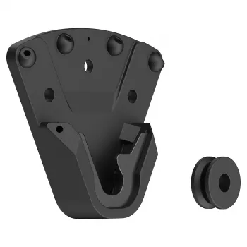 Equip 32-100 No Drilling TV Wall Mount Bracket, Single Arm, 75kg, Melns