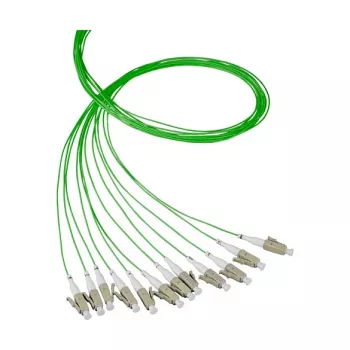 EFB Elektronik Fiber Pigtail LC 50/125 µm OM4, Erika Violet, 2 m