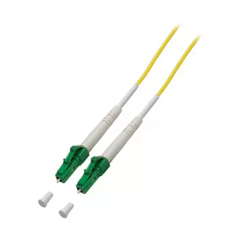EFB Simplex Patch Cable LC/APC to LC/APC OS2 G.657.A2 1m LSZH Yellow