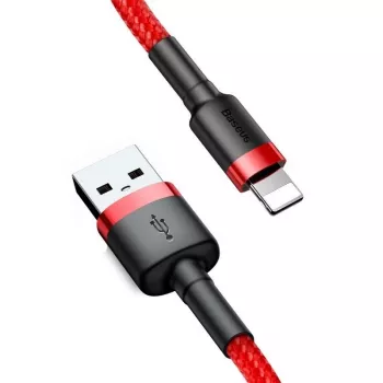 Baseus CALKLF-C09 USB-A uz Lightning kabelis 2 m Sarkans