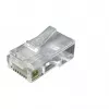 EFB-Elektronik RJ45 UTP Modular Plug E-MO 8/8 SR, 100 Pieces, Transparent