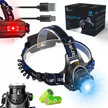 Extralink EFL-057 Loki LED Galvaslampa, USB Lādēšana, 350 Lumeni, Kustību Sensors