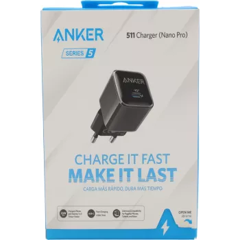Anker Nano 20W USB-C Lādētājs, PowerIQ 3.0 Kompakts USB-C Barošanas Avots Melns