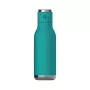 Asobu Wireless Beat Insulated Stainless Steel Bottle with Bluetooth Speaker, 500 ml, Aquamarine