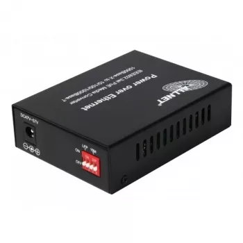ALLNET PoE Media Converter 10/100/1000Base-T to 1000Base-SX/LX SFP Mini-GBIC, Single/Multi-Mode, 15,4W/30W PoE, ALL-MC202P-SFP1-PoE