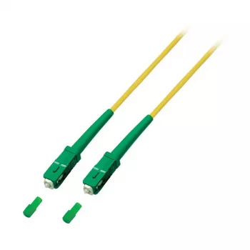 EFB Simplex savienojuma kabelis SC/APC-SC/APC OS2 G657A2, 10 m, LSZH 3 mm, dzeltens (O0944.10)