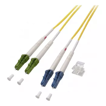EFB Duplex Patchkabel LC/APC-LC OS2 G652D 1m LSZH 2mm gelb